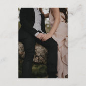 Carte D'accompagnement Fête des Mariages mexicains (Dos)