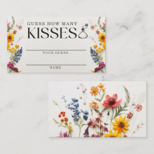Carte D'accompagnement Fête des mariées de fleurs pressées Combien de car