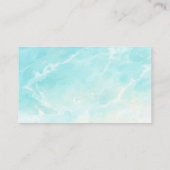 Carte D'accompagnement Fête des mariées de plage Combien de baisers jeu n (Dos)