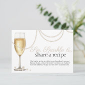 Carte D'accompagnement Fête des mariées de traitement de la demande de pe (Debout devant)