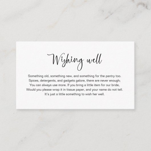 Carte D'accompagnement Fête des mariées - Enfoncer bien (Devant)