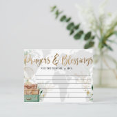 Carte D'accompagnement Fête des mariées, Prières et bénédictions, Aventur (Debout devant)