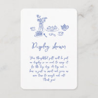 Fête des mariées tirée à la main par gribouillis l