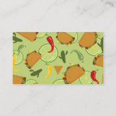 Carte D'accompagnement Fête mexicaine taco 'à propos des couches Déchets  (Dos)