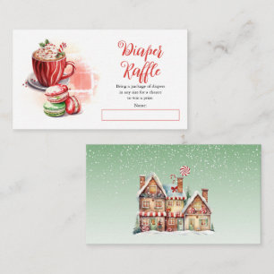 Carte D'accompagnement Fête Prénatale Bébé Fille : Tirage au Sort des Cou