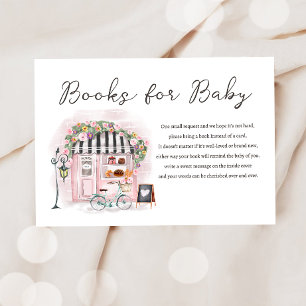 Carte D'accompagnement Fête Prénatale Bébé Pâtisserie Française de Paris