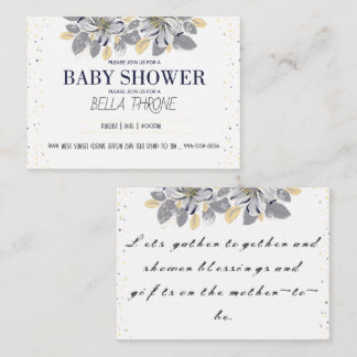 Carte D'accompagnement Fêter l'arrivée de votre petit miracle !