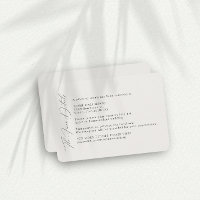 Fiche de boîtier de finition Mariage à crème simpl