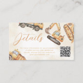 Carte D'accompagnement Fiche de boîtier Détails de construction (Devant)