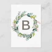 Carte D'accompagnement Fiche de boîtier Détails du Mariage de remplissage (Dos)