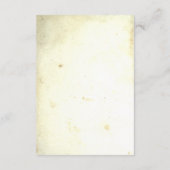 Carte D'accompagnement Fiche détaillée de la grange dans le Mariage bois (Dos)