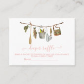 Carte D'accompagnement Fiche fille de la pêche de la couche (Devant)