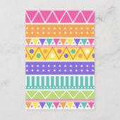 Carte D'accompagnement Fiesta Llama Alpaca Cactus Livres pour Baby Girl (Dos)