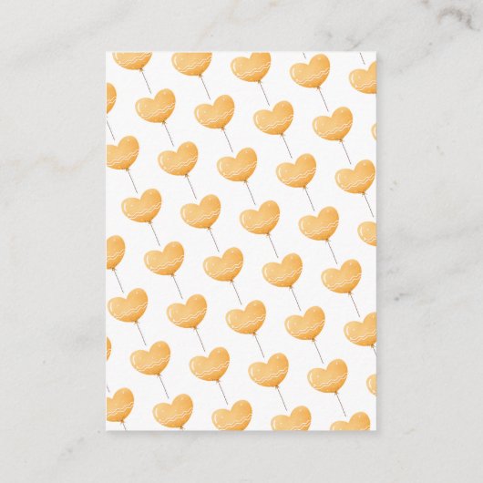 Carte D'accompagnement Fille d'un bébé sauvage premier anniversaire (Dos)