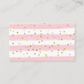 Carte D'accompagnement Fillette Penguin Hiver Snowflake Raffle de couche (Dos)