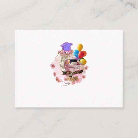 Carte D'accompagnement Finally! Class of 2026 Graduate (Devant)