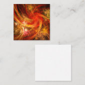 Carte D'accompagnement Firestorm Nova Art Abstrait (Devant / Derrière)