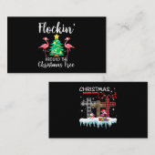 Carte D'accompagnement Flamant rose | Flockin autour du Flamant rose de l (Devant / Derrière)