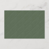 Carte D'accompagnement Fleur Blanche | Enceinte de Réception de Mariage F (Dos)