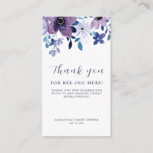 Fleur de lavande violette | MERCI BABY SHOWER