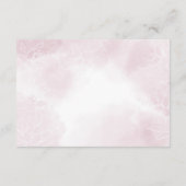 Carte D'accompagnement Fleur de Magnolia Éthérée, Puits de Vœux (Dos)