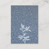 Carte D'accompagnement Fleur Éternelle Remerciements de Mariage (Dos)