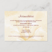 Carte D'accompagnement Fleur Ethereal Magnolia, Hébergements Mariages (Devant)