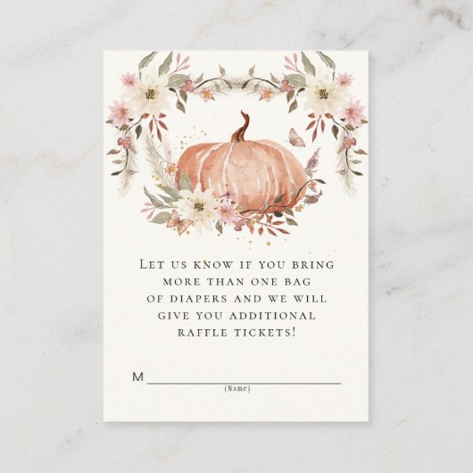 Carte D'accompagnement Fleur fleur sauvage Wreath Aquarelle Déchets Raffi (Dos)