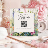 Carte D'accompagnement Fleur sauvage bohème audacieux unique