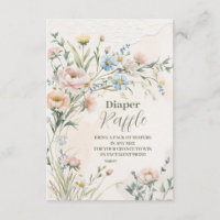 Fleur sauvage Boho Diapper Raffle