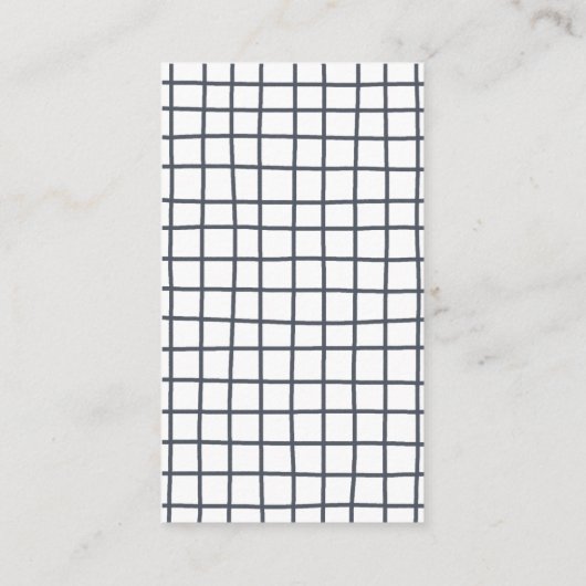 Carte D'accompagnement Fleur sauvage Bouquet Rustique Whimsical QR Code B (Dos)