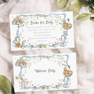 Carte D'accompagnement Fleur sauvage Peter le lapin Livres pour bébé