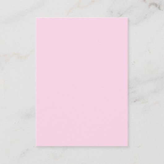 Carte D'accompagnement Fleur sauvage rose vif QR Code Détails du Mariage (Dos)