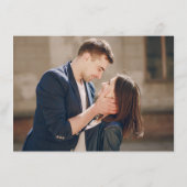 Carte D'accompagnement Fleur sauvage Rustic Boho Floral Navy Détails du M (Dos)