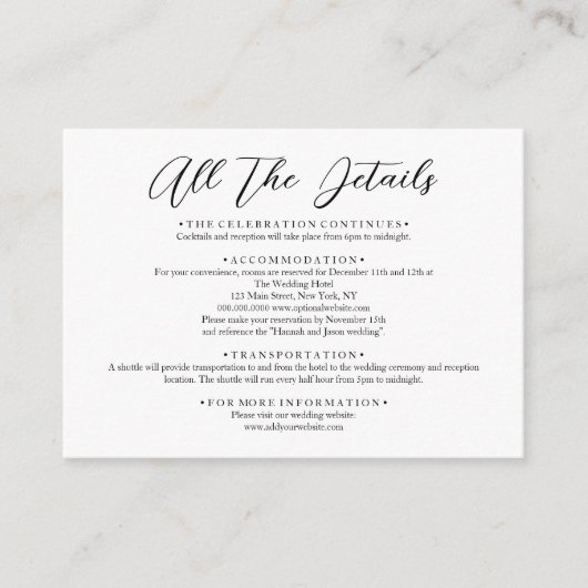 Carte D'accompagnement Fleur sauvage Sage Green Mariage QR Code Toutes le (Devant)