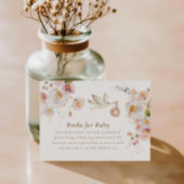 Carte D'accompagnement Fleur sauvage Spring Garden Livres pour bébé