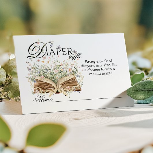 Carte D'accompagnement Fleur sauvage Un Nouveau Chapitre Commence Le Baby