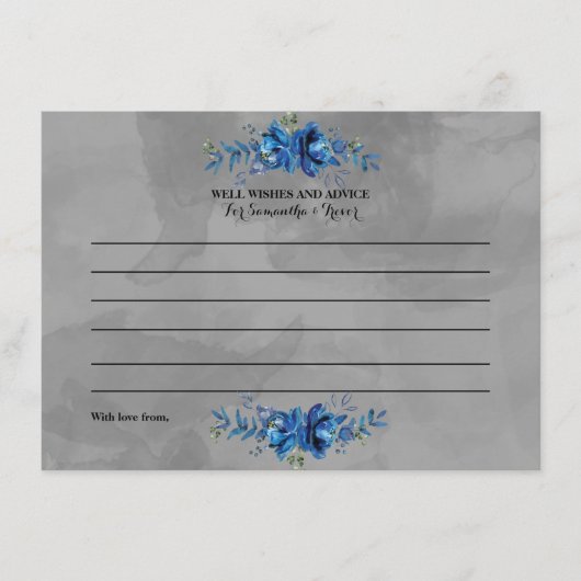 Carte D'accompagnement Fleurir & Épanouir : Votre Guide Floral de Conseil (Devant)