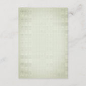 Carte D'accompagnement Fleurs aquarelles, mariage réception points polka (Dos)