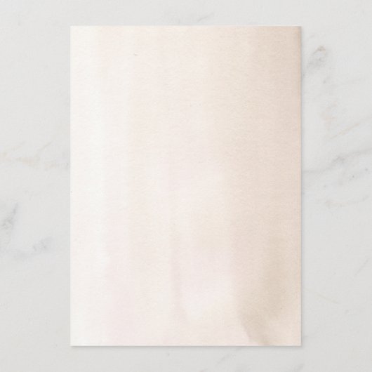 Carte D'accompagnement Fleurs blanches Pampas exotiques Grass Mariage Dét (Dos)