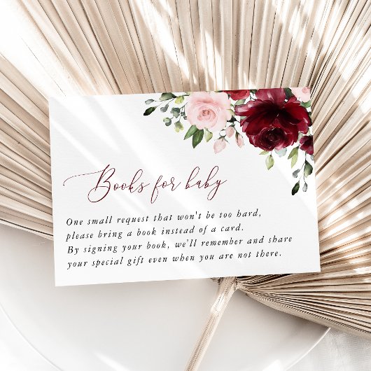 Carte D'accompagnement Fleurs Bourguignonnes, Fleurs Roses, Livres Pour B
