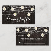 Carte D'accompagnement *~* Fleurs de bois rustiques, éclairages de rousse (Devant / Derrière)