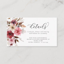 Fleurs de chute de marron Laves Bourgogne Détails 