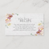 Carte D'accompagnement Fleurs De Jardin Roses Vierges S'Il Vous Plaît App (Devant)