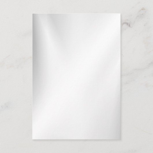 Carte D'accompagnement Fleurs de mariage cloches Rubans bleu rose Beau (Dos)