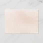 Carte D'accompagnement Fleurs Douces Élégantes Livres Pour Bébé (Dos)