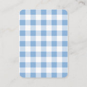 Carte D'accompagnement Fleurs Élégantes d'Automne Baby Shower Apportez Un (Dos)