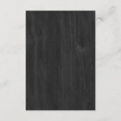 Carte D'accompagnement Fleurs et fer à cheval rustiques Détails du pays C (Dos)