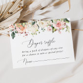 Carte D'accompagnement Fleurs roses, Fleurs blanches, Boho, Déchets