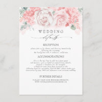 Fleurs roses Informations Mariages